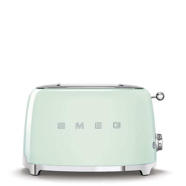 Smeg TSF01PGUK Toaster, Green