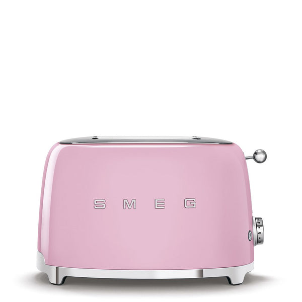 Smeg TSF01PKUK Toaster, Pink