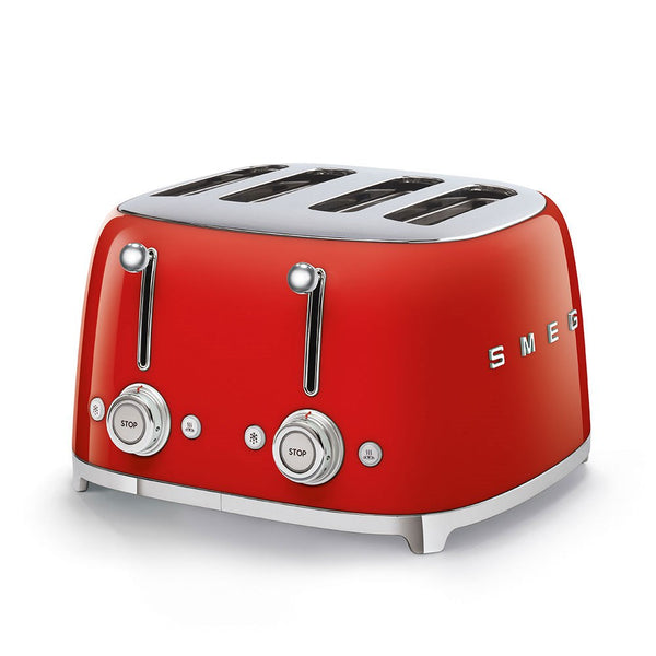 Smeg TSF03RDUK Toaster, Red