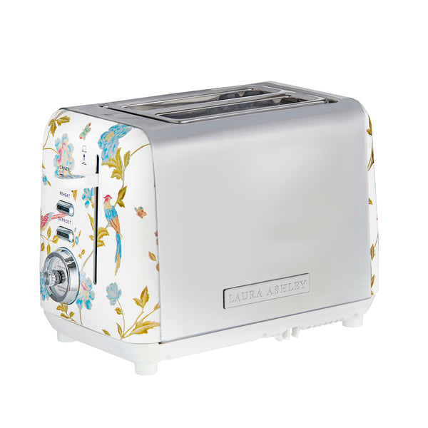 Laura Ashley VQSBT582WSUK 2 Slice Toaster