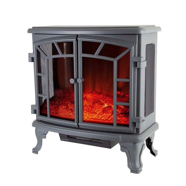 Warmlite WL46020G 2KW Rochester Electric Double Door Fireplace