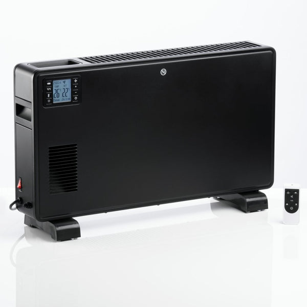 2300W Black Convector Radiator Heater with LCD Display