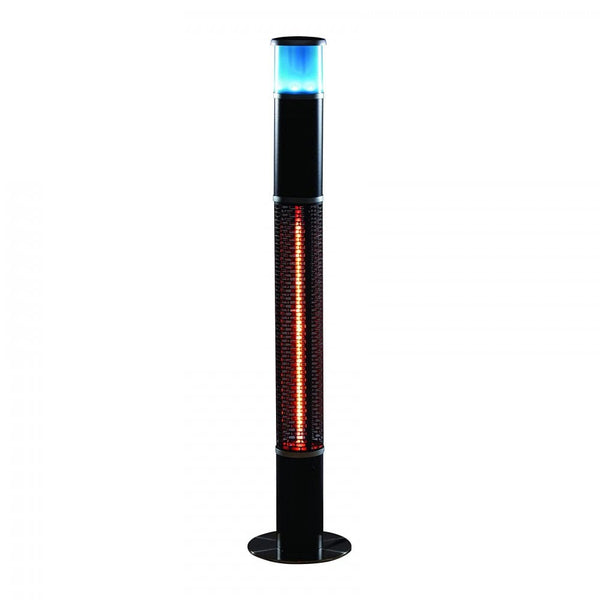 3-in-1 Light Up Patio Tower Heater with Bluetooth Speaker