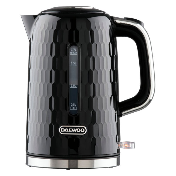 Black 1.7L Honeycomb Kettle