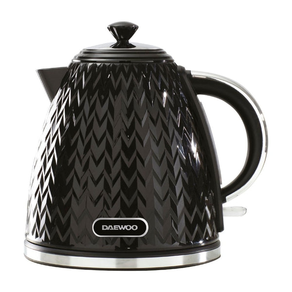 Black Argyle 1.7L Jug Kettle