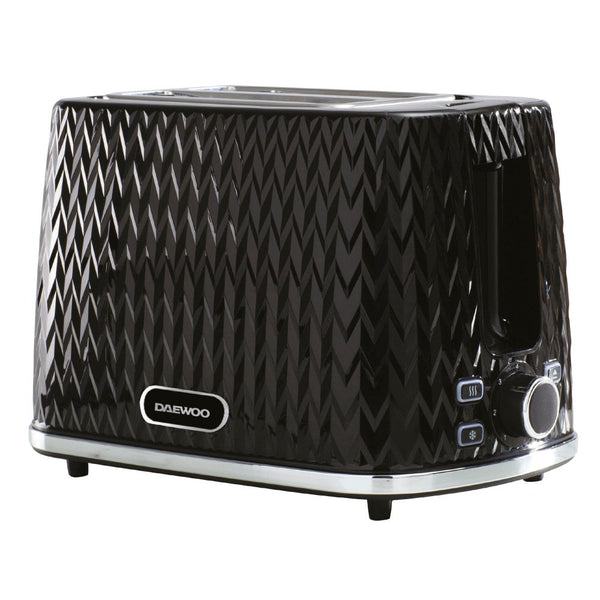 Black Argyle 2 Slice Toaster