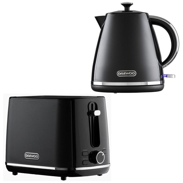 Black Stirling Pyramid Kettle & Toaster Set