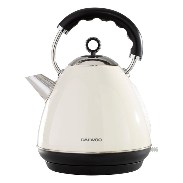 Cream Kensington 1.7L Pyramid Kettle