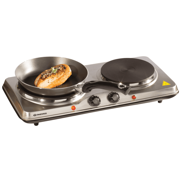 Double 2500W Stainless Steel Hot Plate