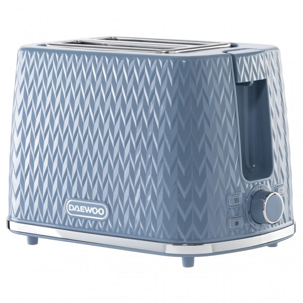 Light Blue Argyle 2 Slice Toaster