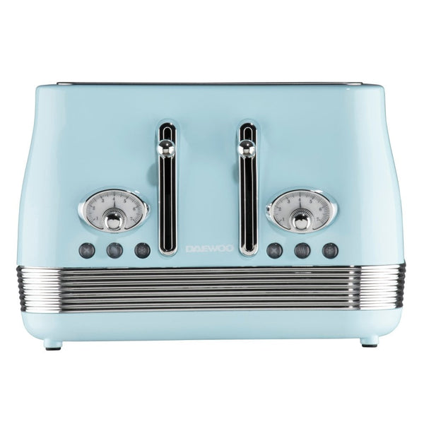 Sky Blue Baltimore 4 Slice Toaster