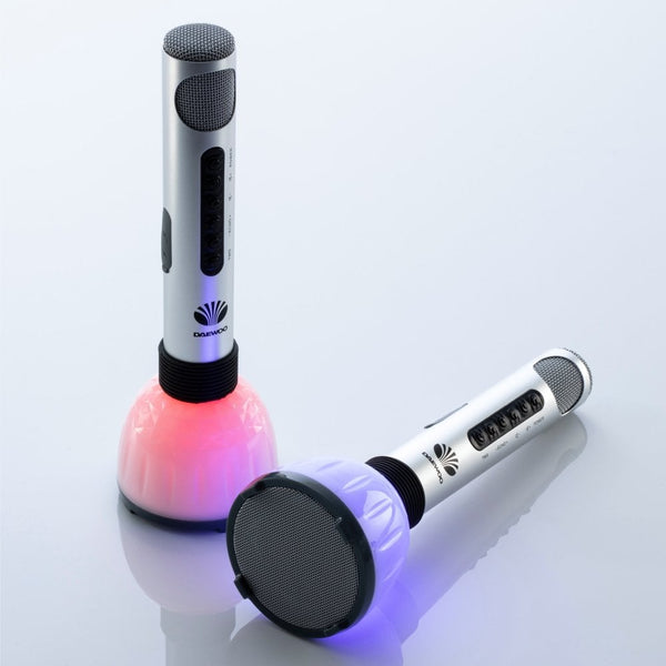 Wireless Karaoke Microphone Speakers with LED