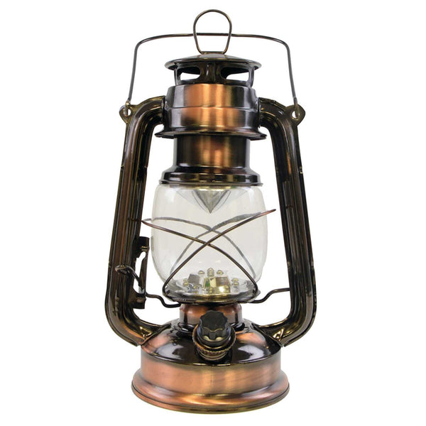 Nebraska LED Storm Lamp - Copper