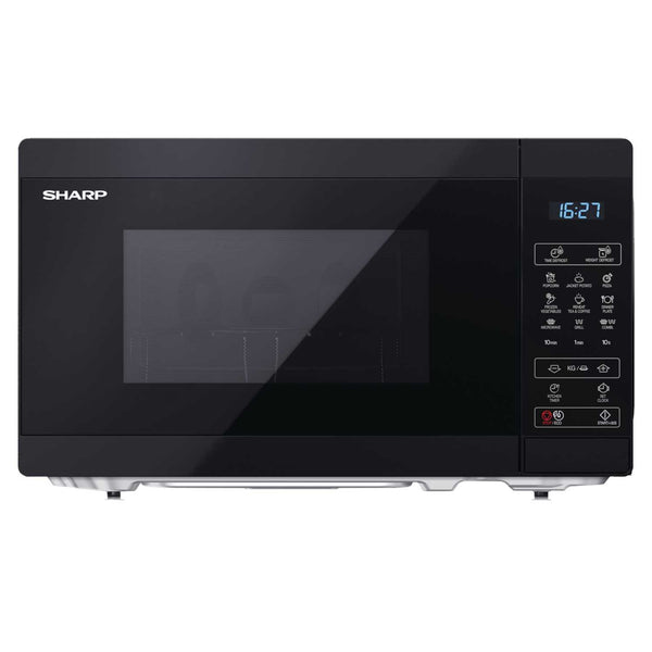 20L 800W Grill Electronic Control Microwave - Black