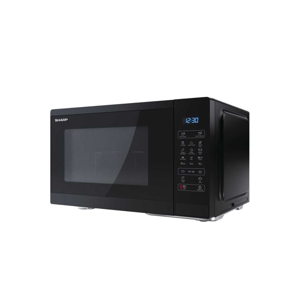 25L 900W Grill Electronic Control Microwave - Black