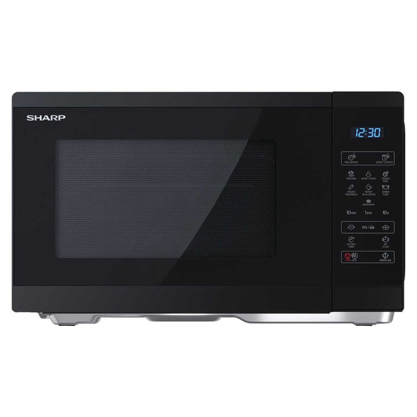 25L 900W Solo Electronic Control Microwave - Black