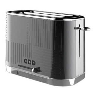 2S Stainless Steel Toaster with Polished Accents