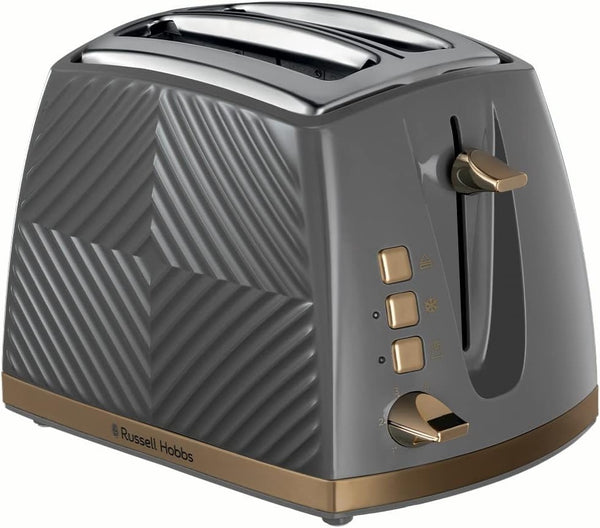 Groove Grey Toaster