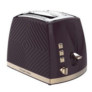 Groove 850W 2 Slice Toaster Mulberry