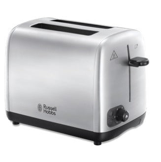 2 Slice Compact Toaster Brushed S/Steel