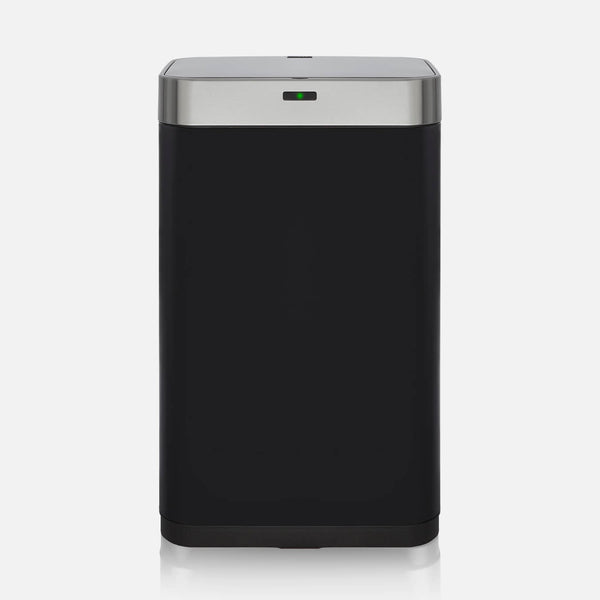 75L Rectangular Sensor Bin Black