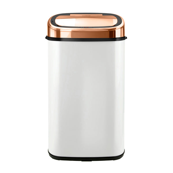 Rose Gold 58 Litre Square Sensor Bin