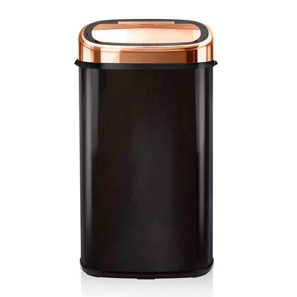 Rose Gold 58 Litre Square Sensor Bin