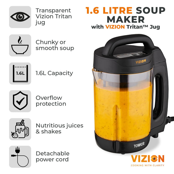 1.6L Vizion Soup Maker