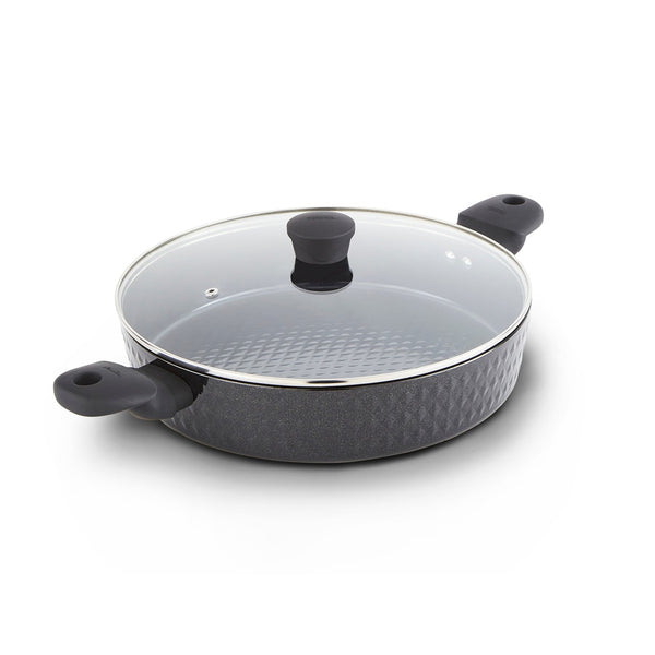 Diamo 30cm Shallow Casserole with Lid