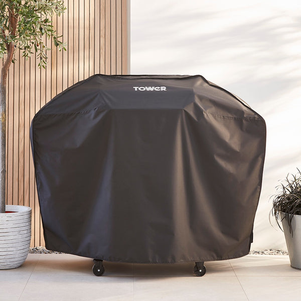 3 Burner Gas BBQ Cover Black