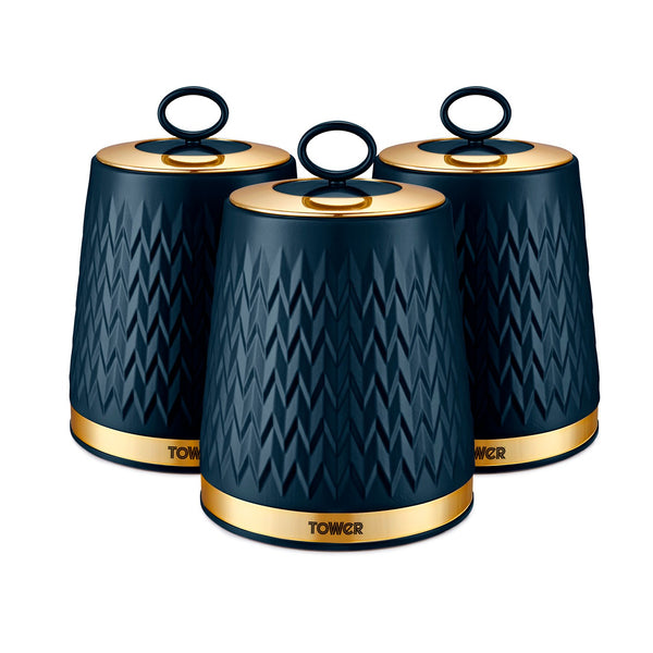 Empire Set Of 3 Canisters