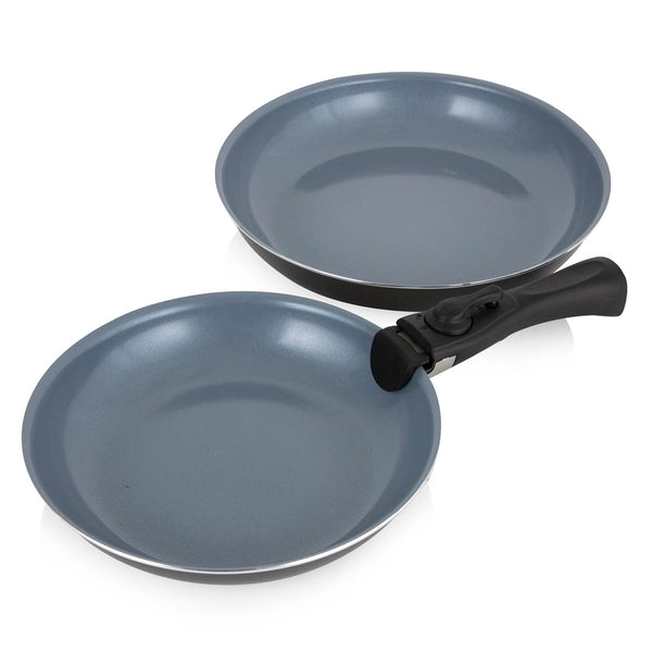 Freedom 3 Piece Frying Pan Set Graphite