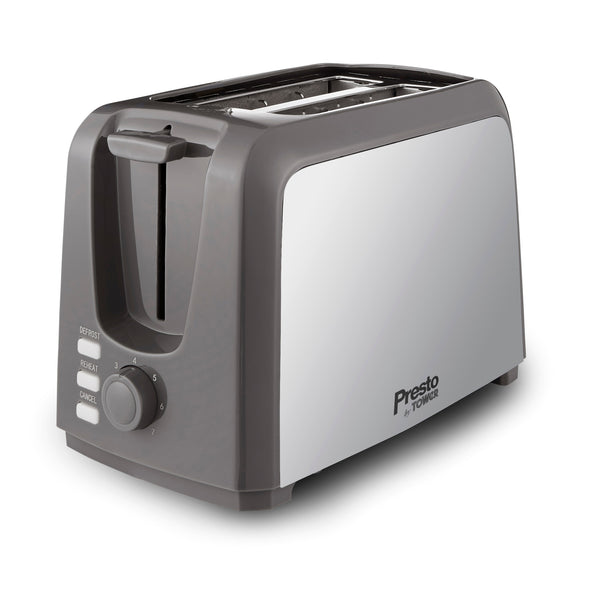 Presto 2 Slice Polished Stainless Steel Toaster