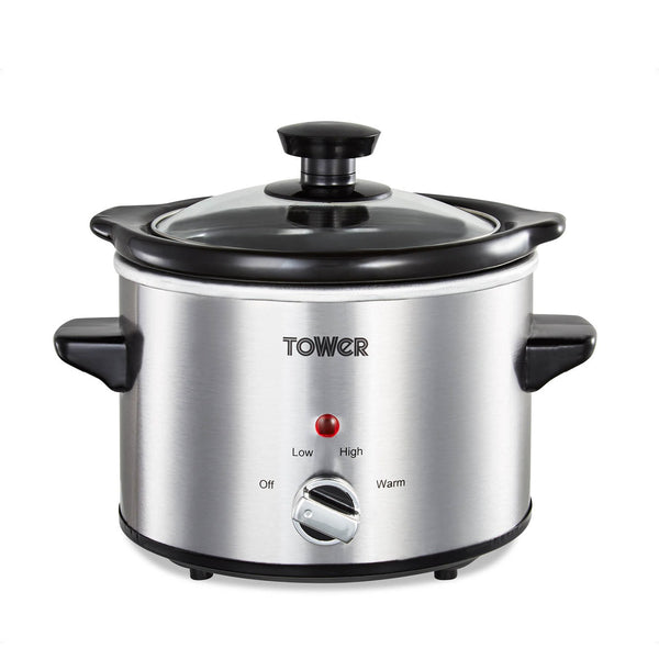 1.5 Litre Stainless Steel Slow Cooker