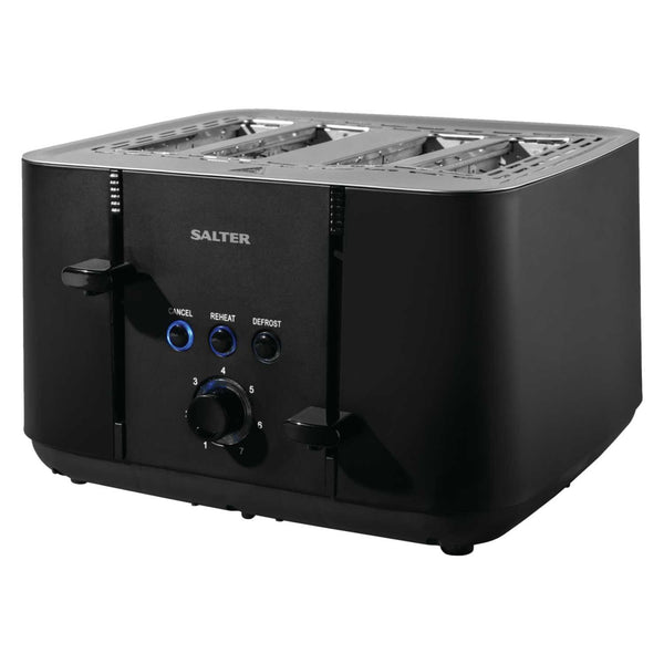 4 Slice Kuro Toaster - Black