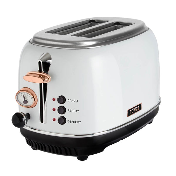 Bottega 2 Slice Stainless Steel Toaster