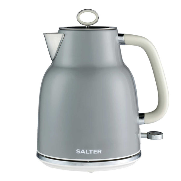 1.7L Retro Rapid Boil Kettle - Grey