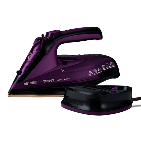 CeraGlide 2400W Cord Cordless Steam Iron