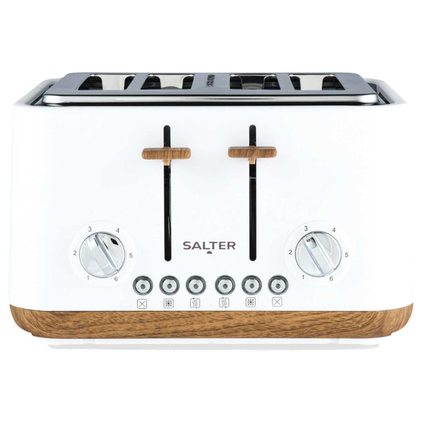 4 Slice Toronto Toaster - White