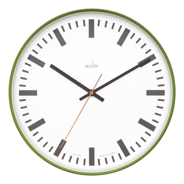 30cm Victor Wall Clock Grass