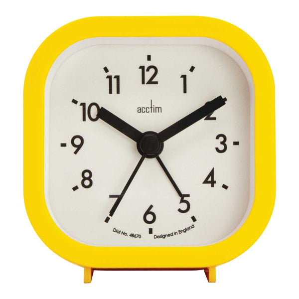 Robyn Square Alarm Clock in Daisy