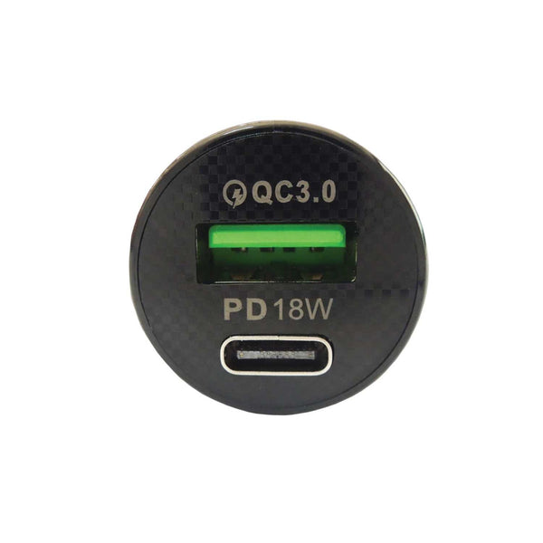 12/24V USB Charger QC Dual Ports with LED