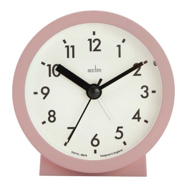 Gaby Alarm Clock in Dusty Rose