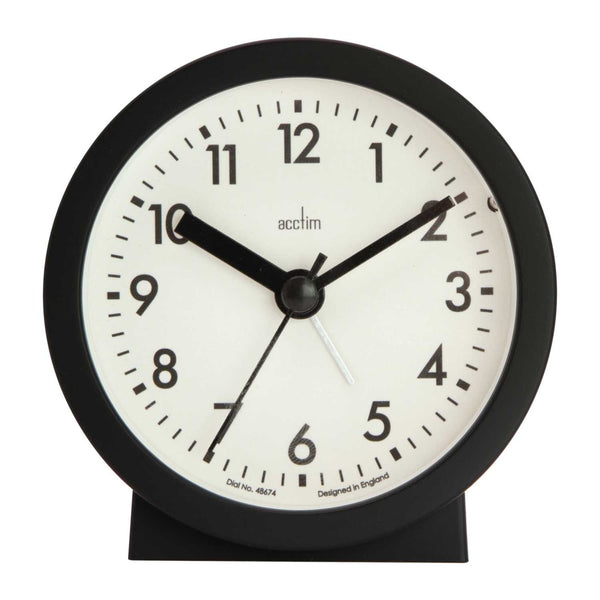 Gaby Alarm Clock in Black