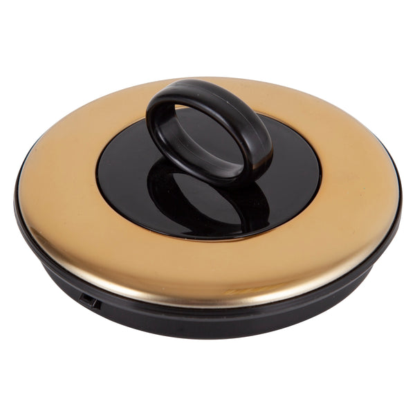 Kettle Lid Spare T10052BLK Black with Brass Accent