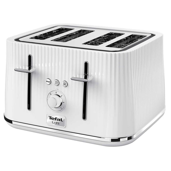 4 Slice Loft Toaster White