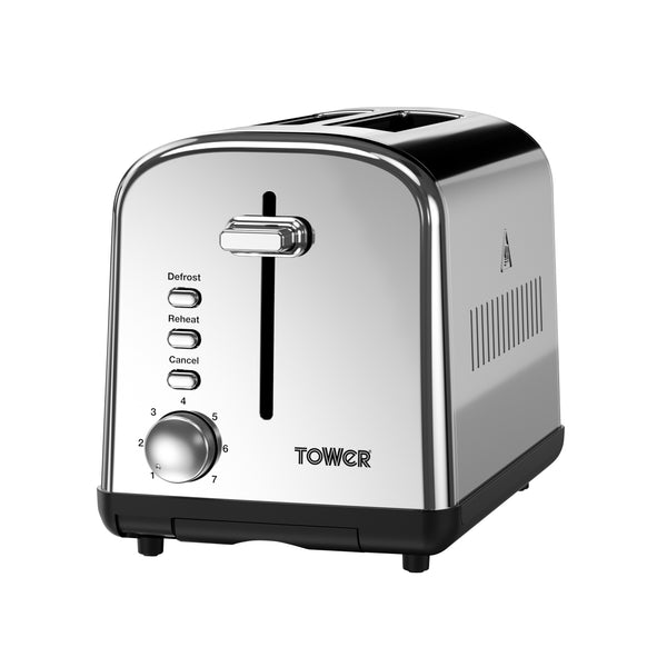 Infinity 2 Slice Stainless Steel Toaster