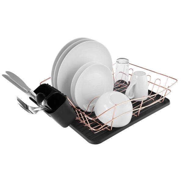 Essentials Dish Rack With Tray