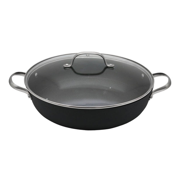 Hairy Bikers 30cm Lightweight Cast Iron Shallow Casserole Dish