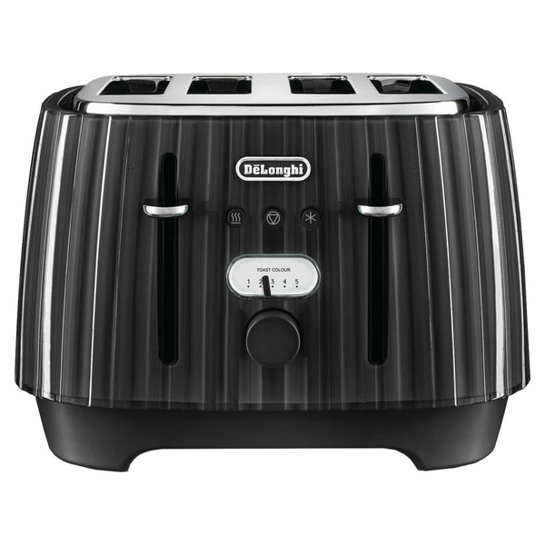 4 Slice Ballerina Toaster Black